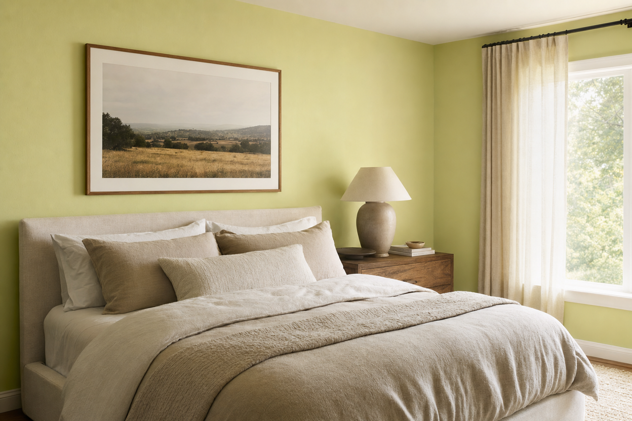 Polar by Benjamin Moore on interiors