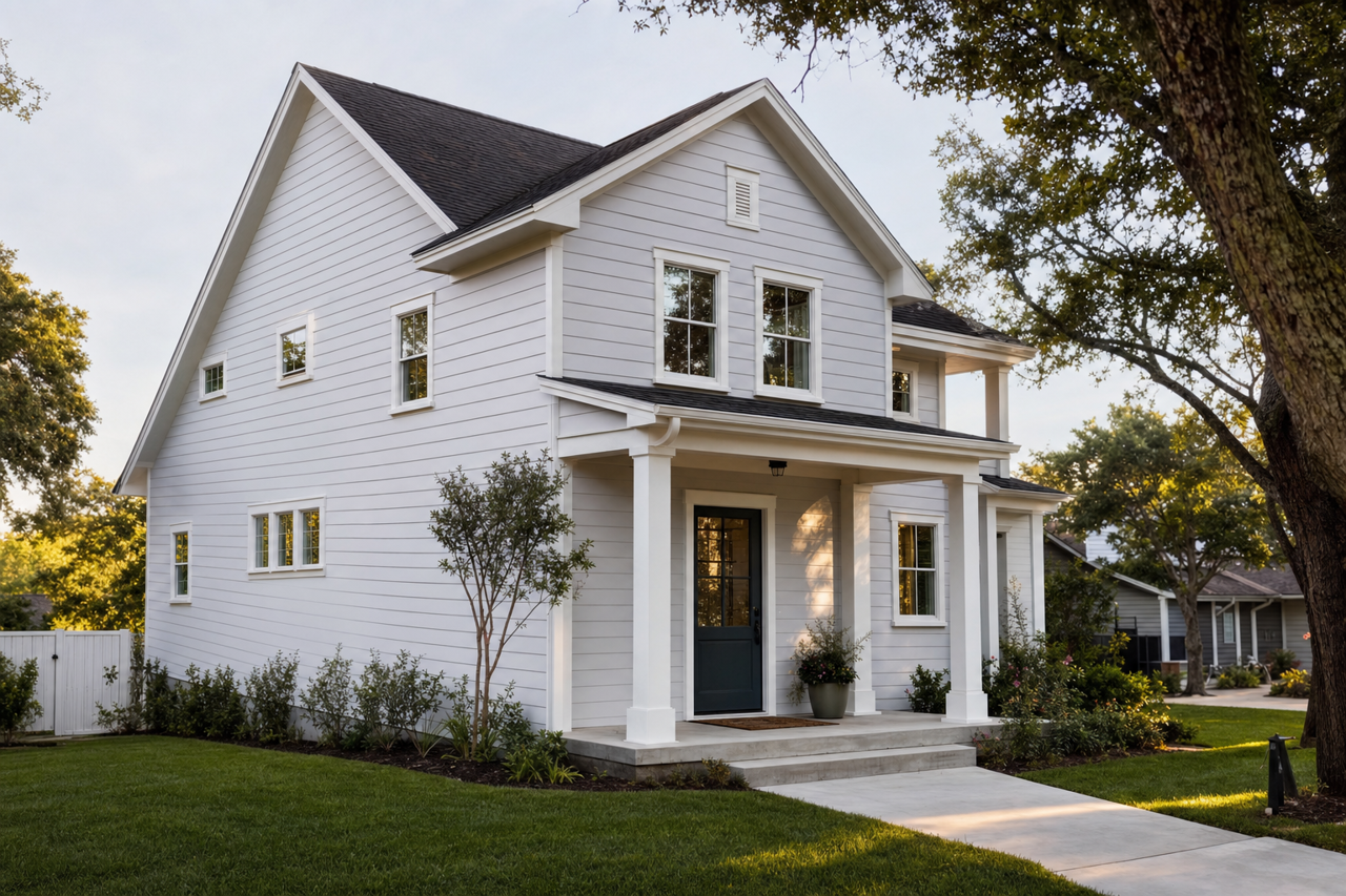 Star Light by Valspar on exterior