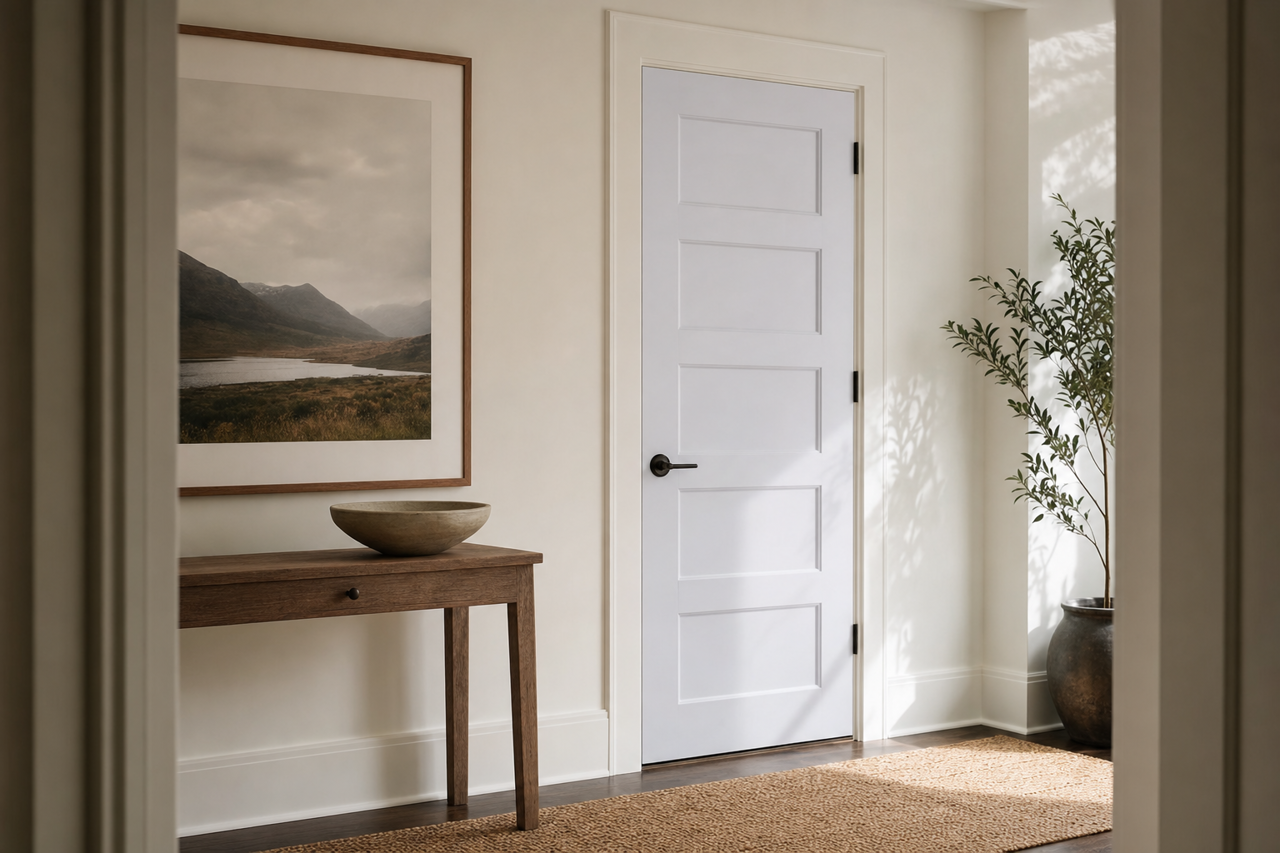 Star Light by Valspar on interior-doors