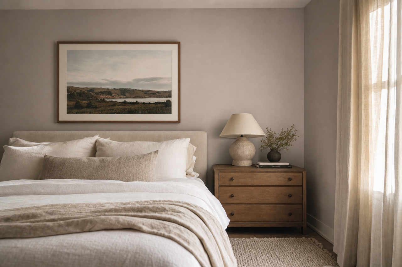 London Coach by Valspar on interiors