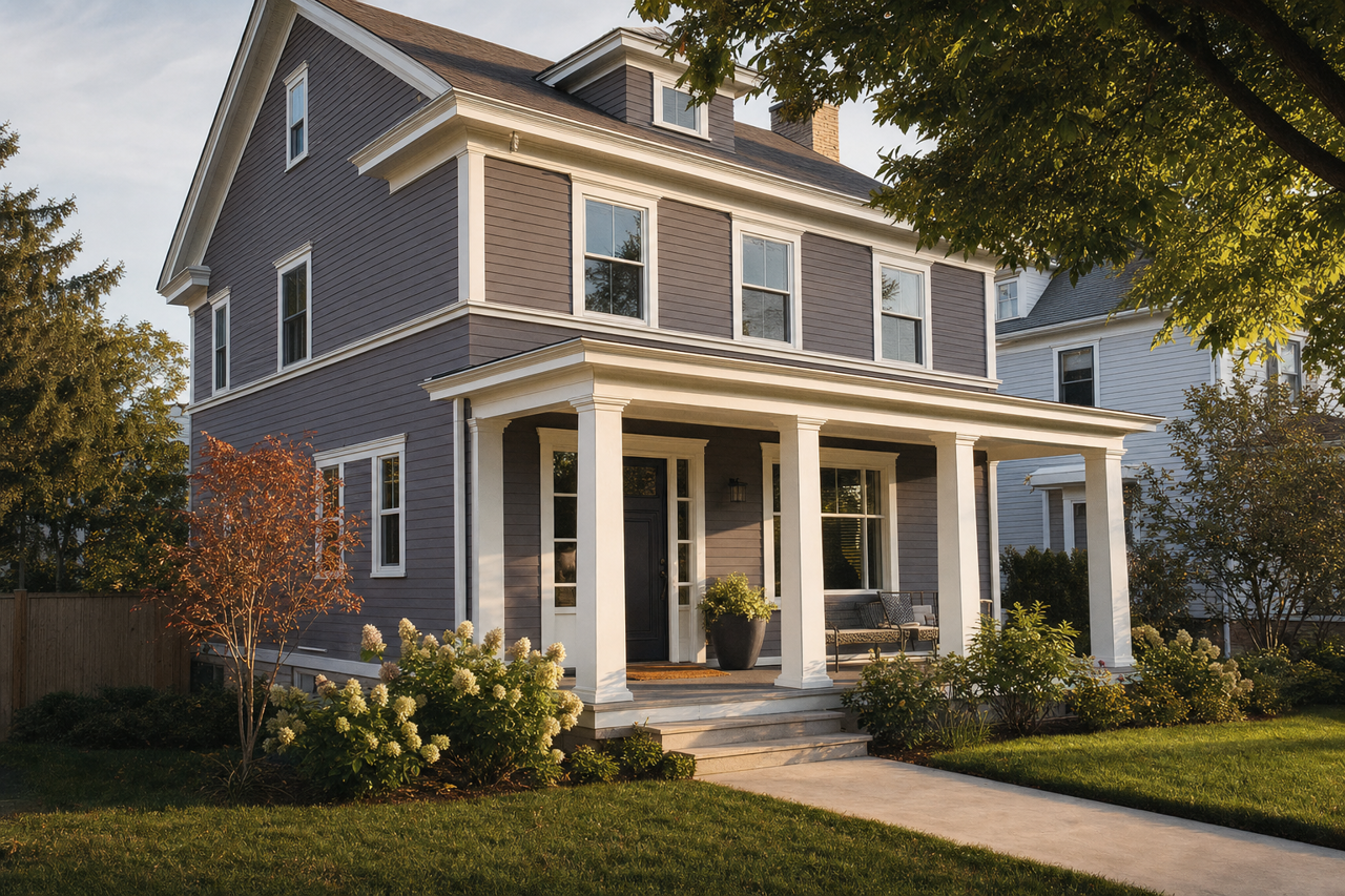 Boysenberry Jam by Valspar on exterior