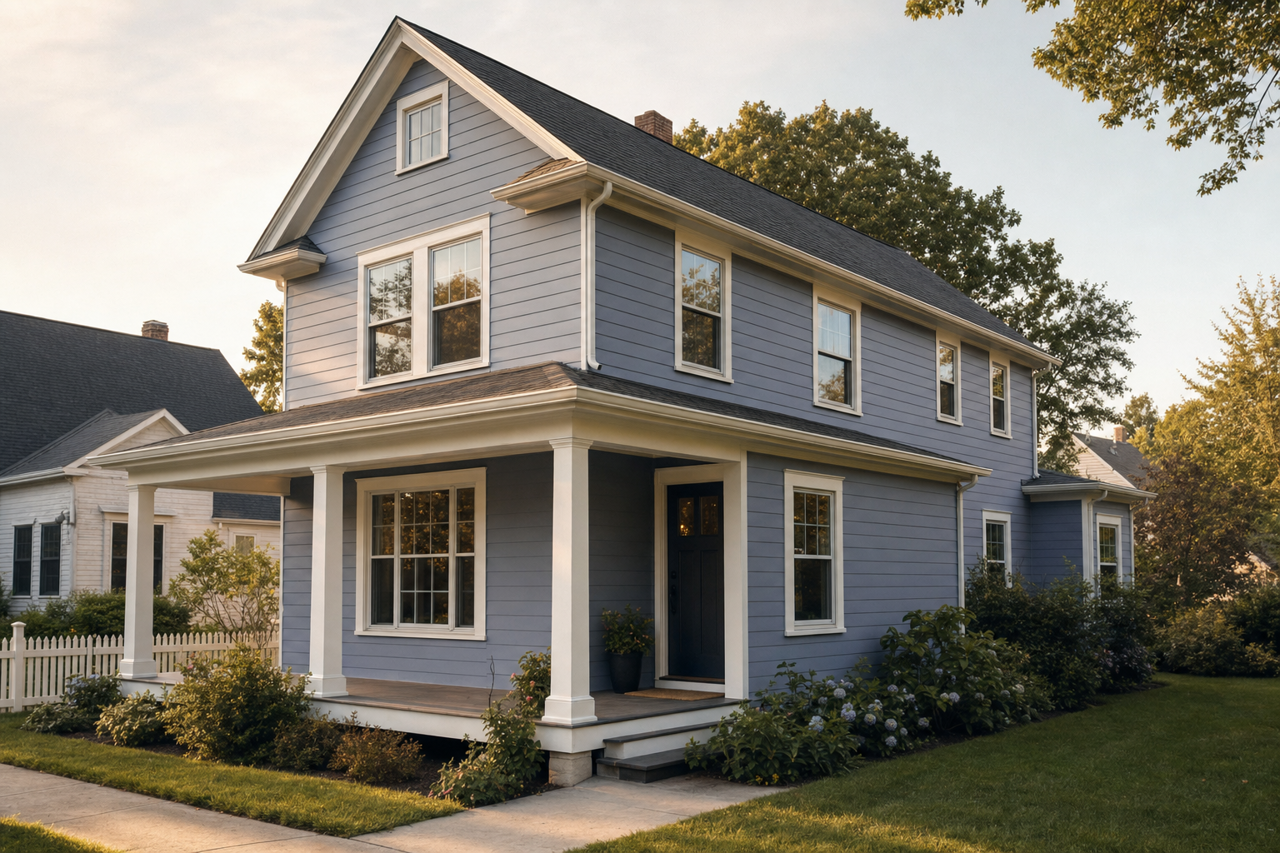 Merlin by Valspar on exterior