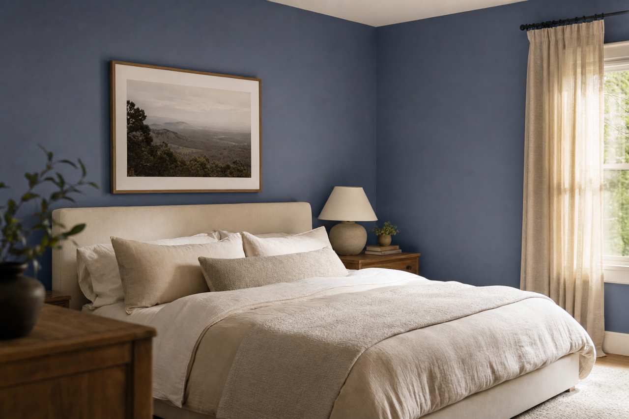 Celestial Mystery by Valspar on interiors
