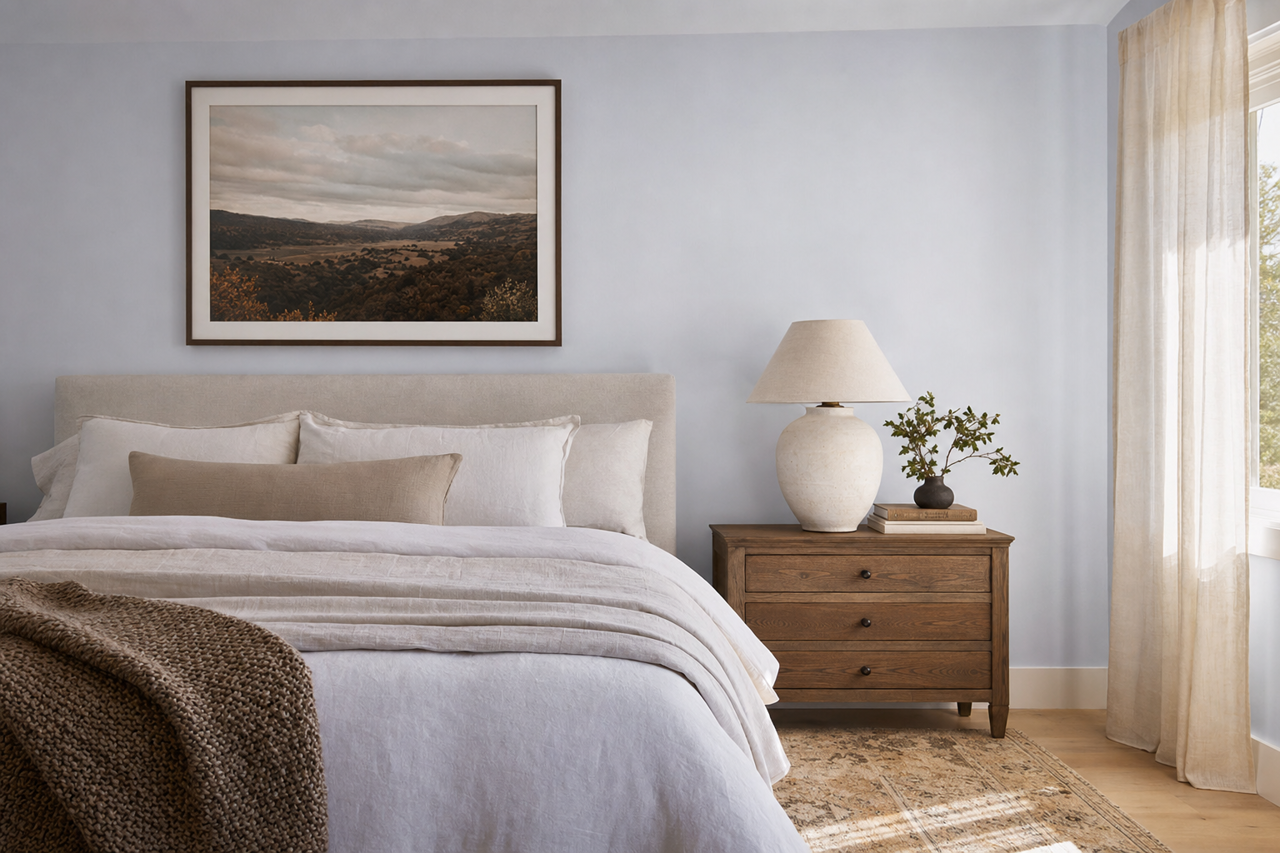 Rising Star by Valspar on interiors