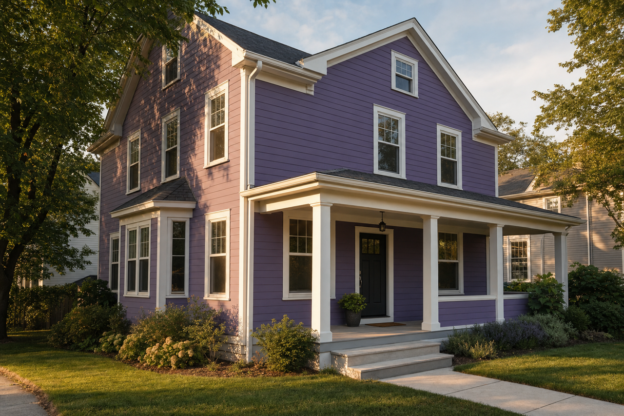 Rollick by Valspar on exterior