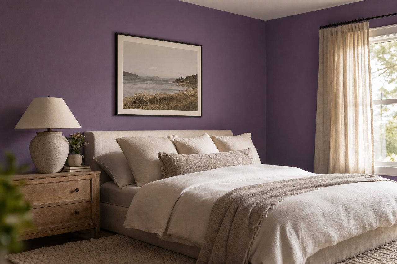 Rollick by Valspar on interiors