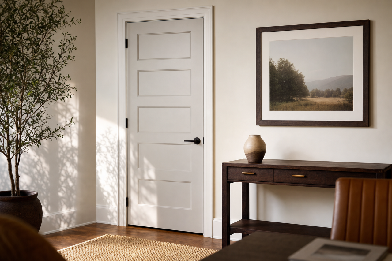 Filtered Shade by Valspar on interior-doors
