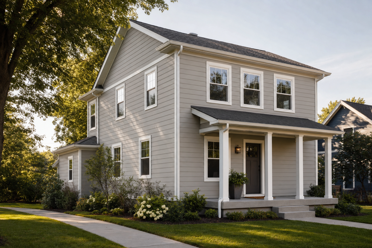 Rocky Bluffs by Valspar on exterior