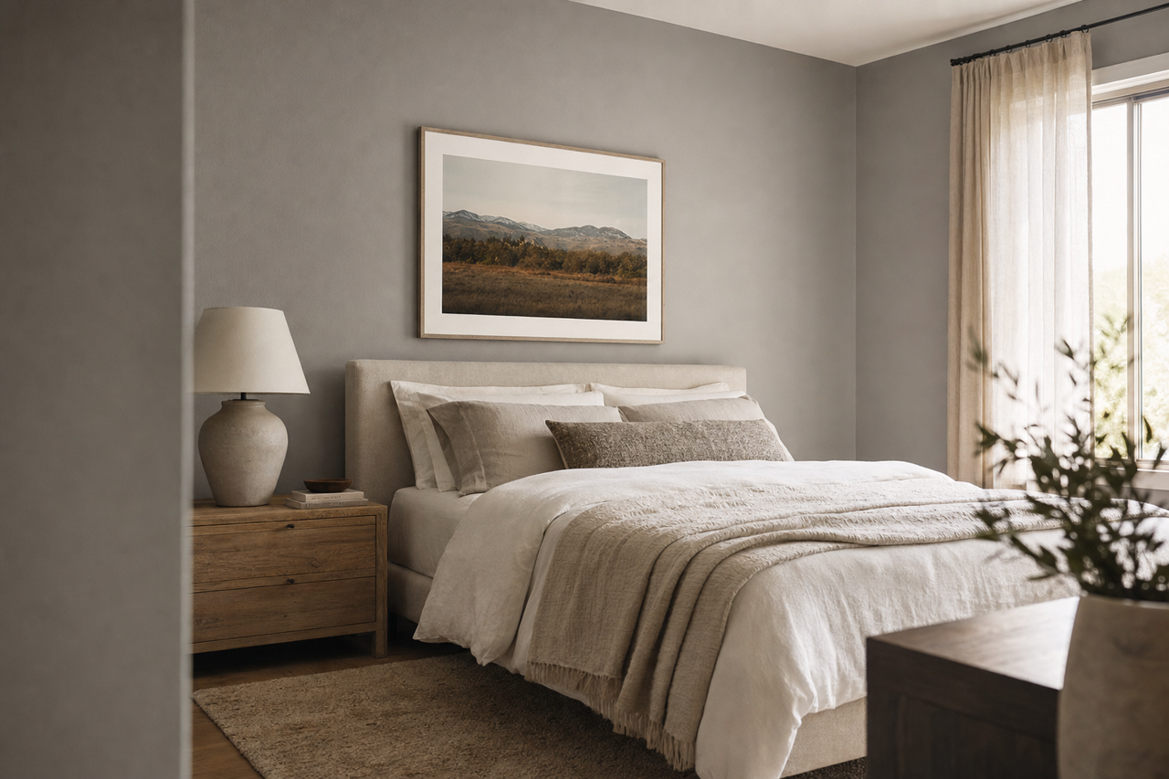 Cathedral Stone by Valspar on interiors