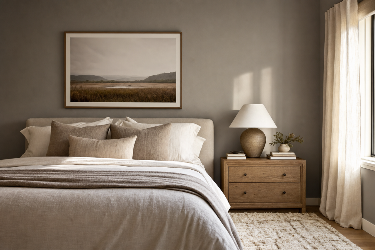 Rugged Suede by Valspar on interiors