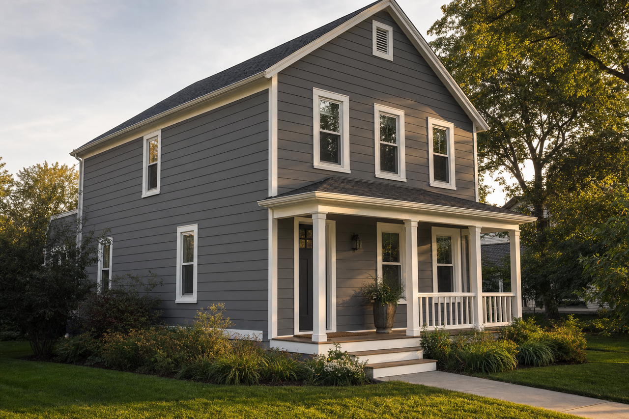 Semi-Sweet by Valspar on exterior