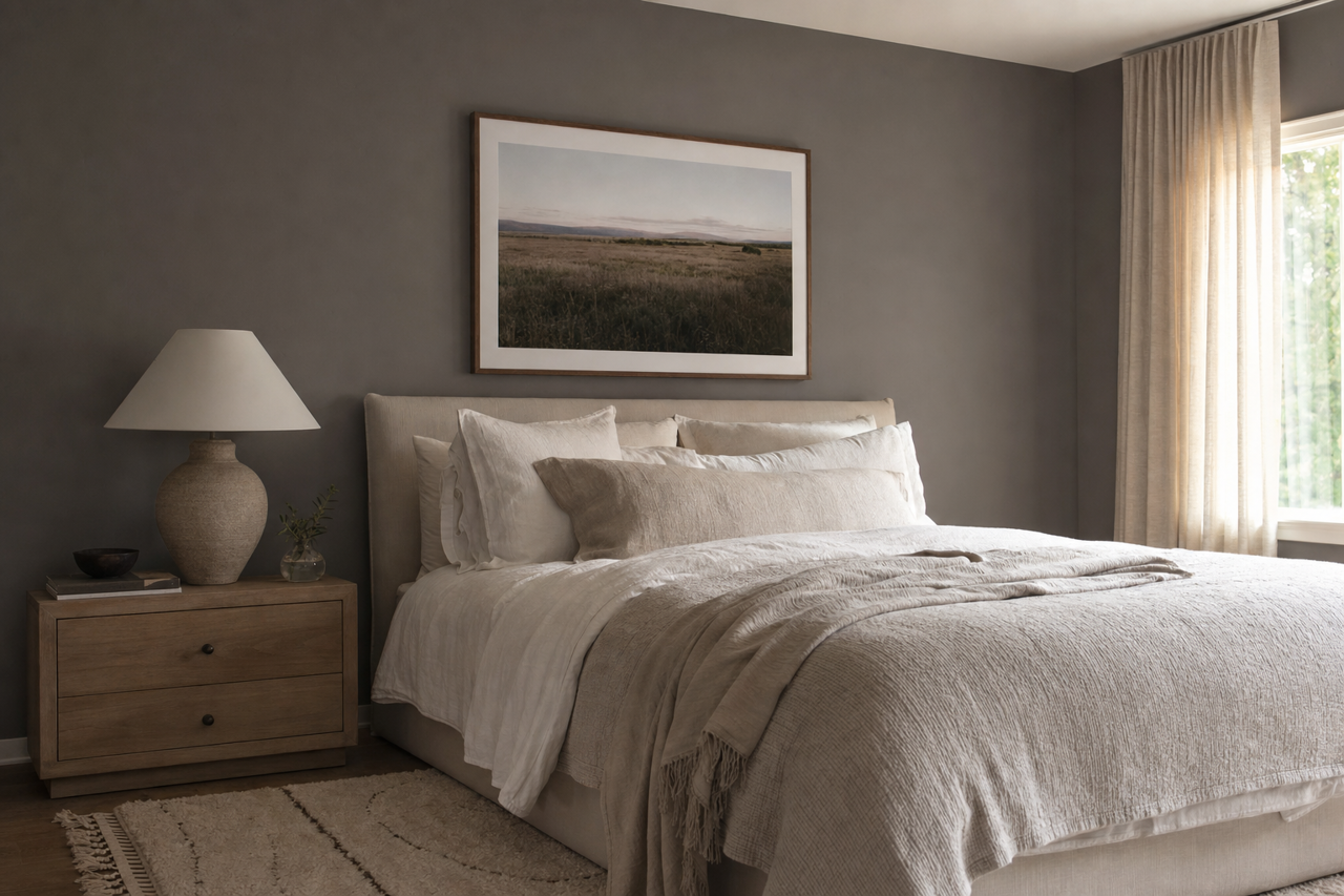 Semi-Sweet by Valspar on interiors