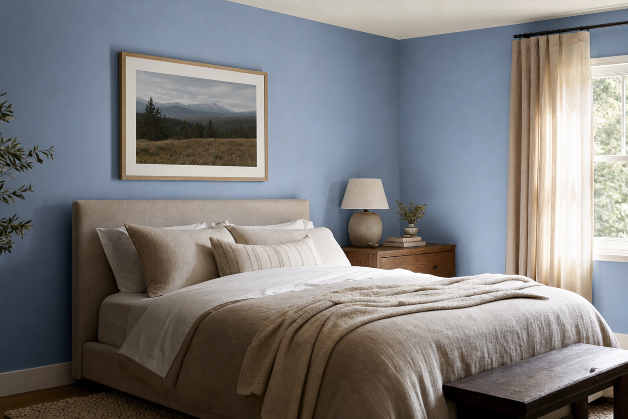 Bliss by Valspar on interiors