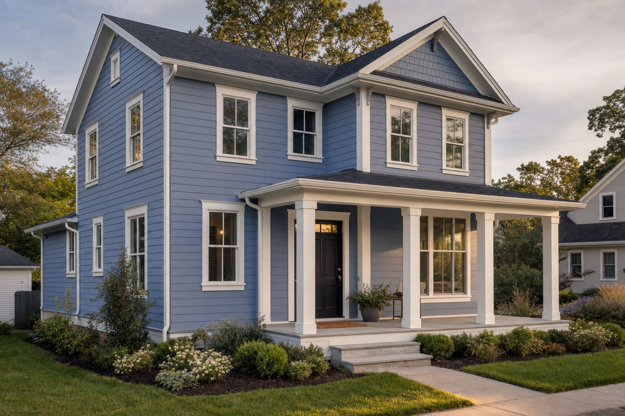 Bedtime Story by Valspar on exterior