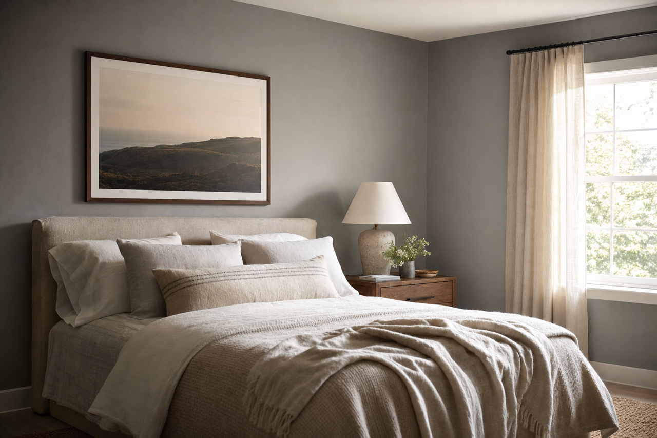 Grey Suit by Valspar on interiors