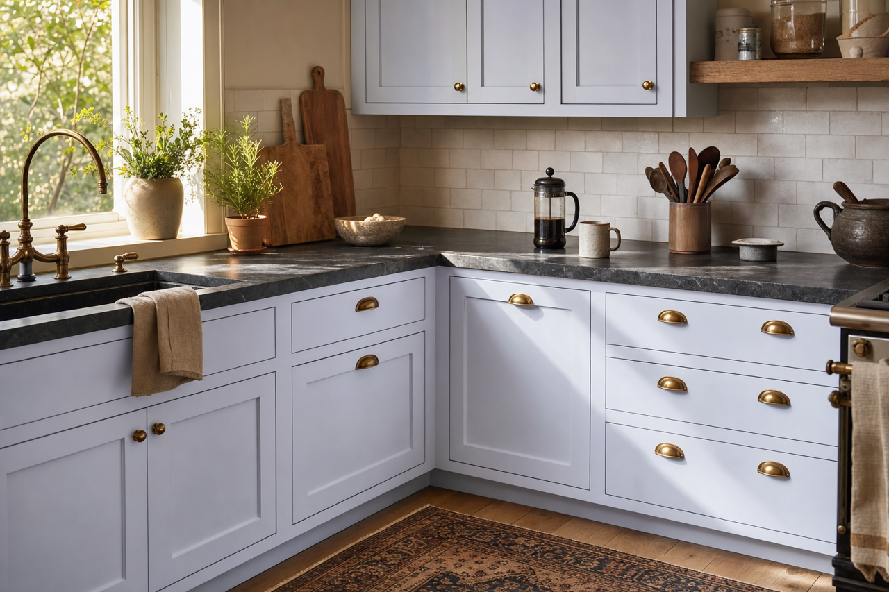 Super Nova by Valspar on cabinets