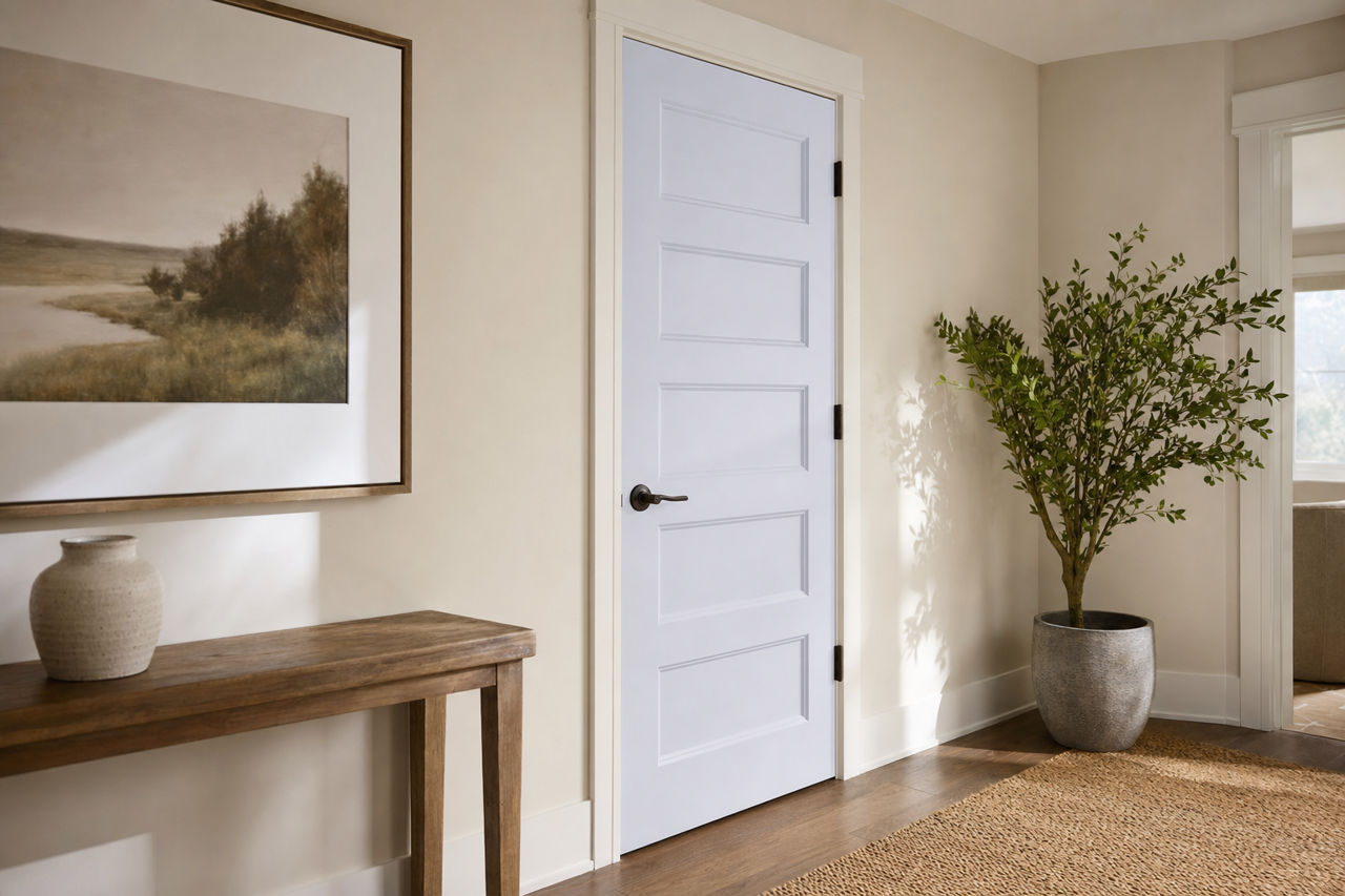 Super Nova by Valspar on interior-doors