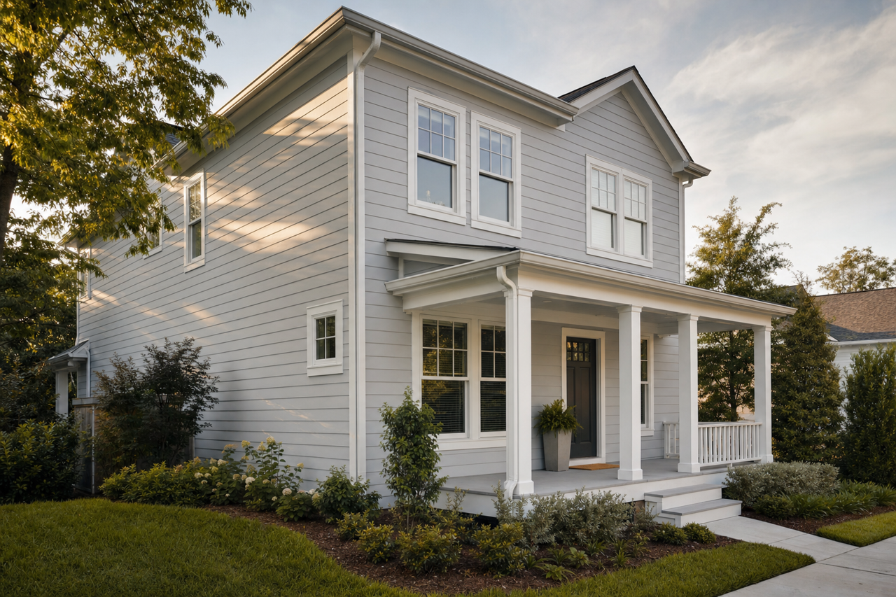 Gravity by Valspar on exterior