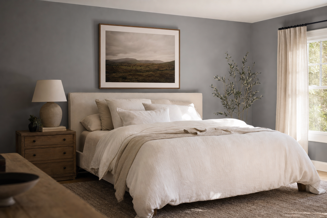 Vessel Gray by Valspar on interiors