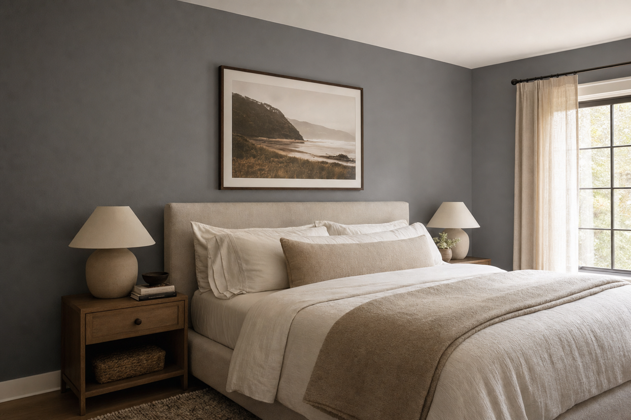 High-Speed Steel by Valspar on interiors