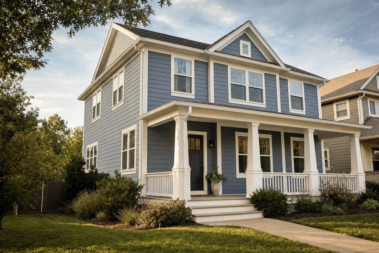 Thundering Clouds by Valspar on exterior