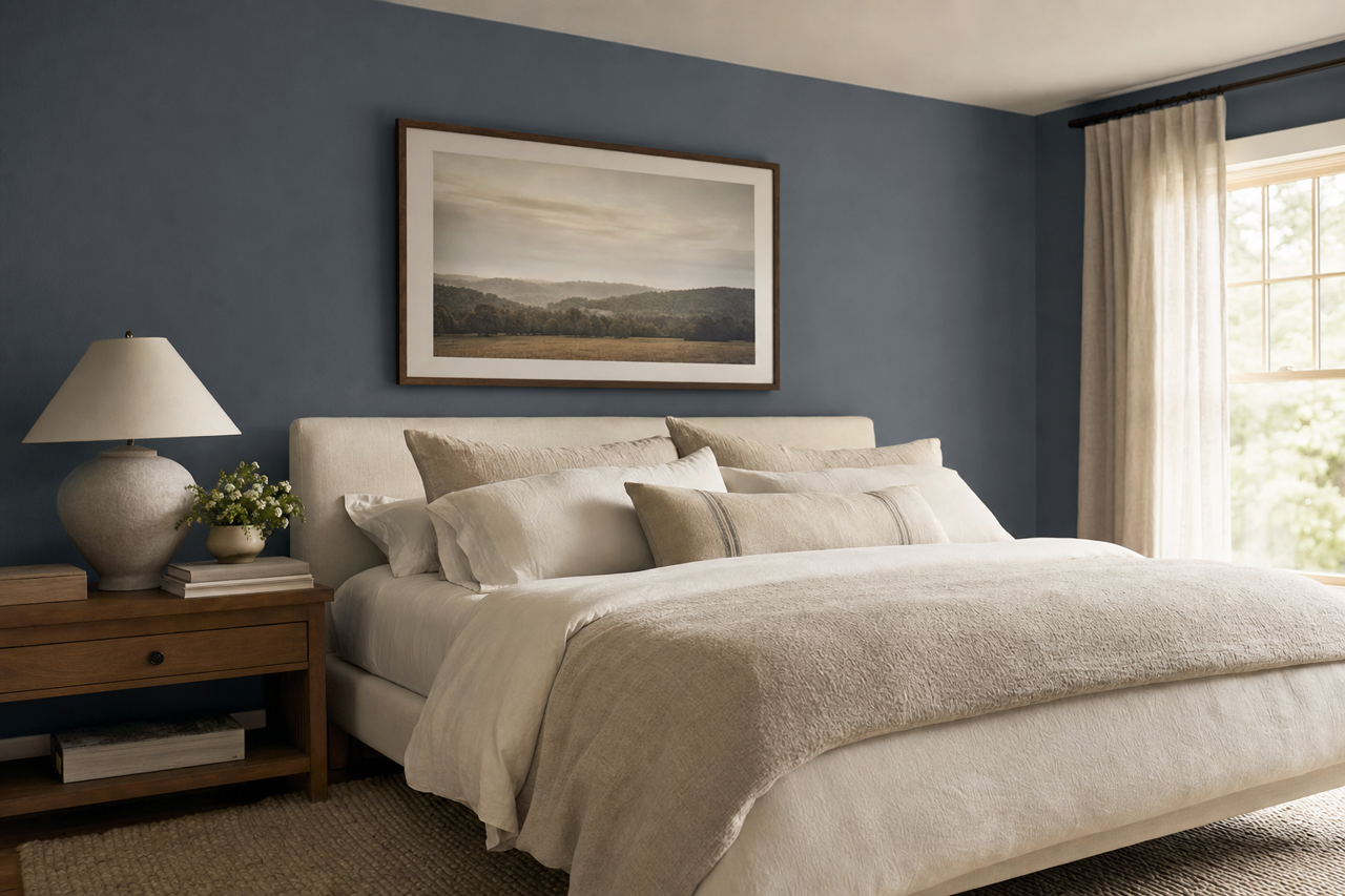 Mountain River by Valspar on interiors