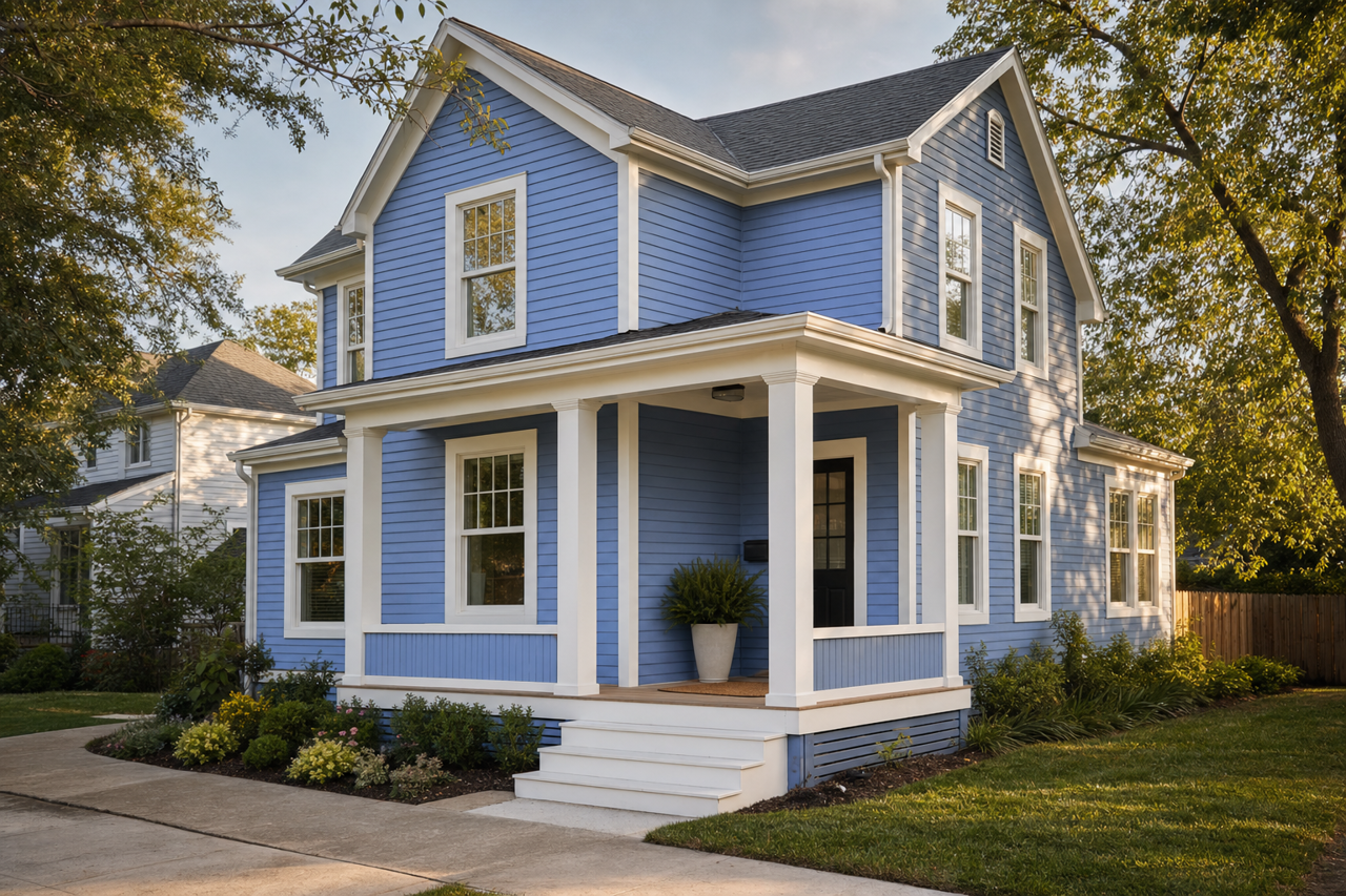 Jazzy by Valspar on exterior