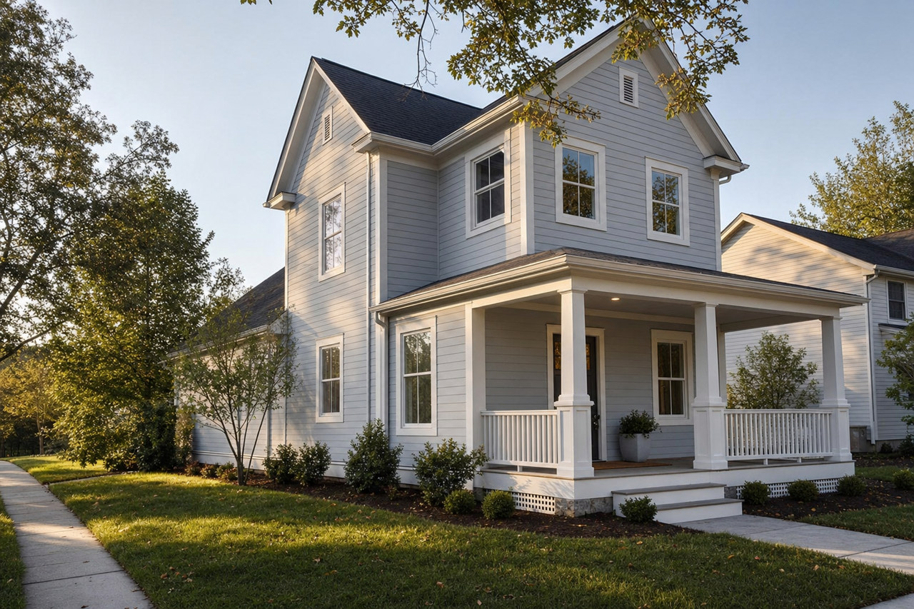Voyage by Valspar on exterior