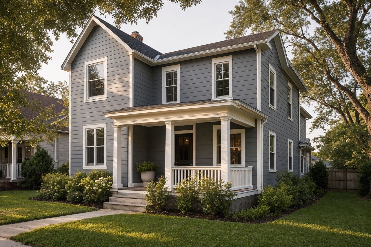 Crucible by Valspar on exterior