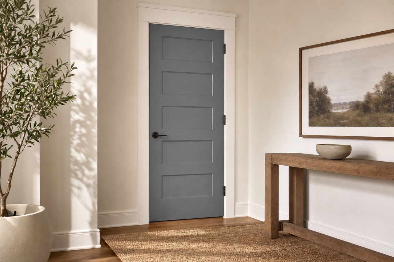 Crucible by Valspar on interior-doors