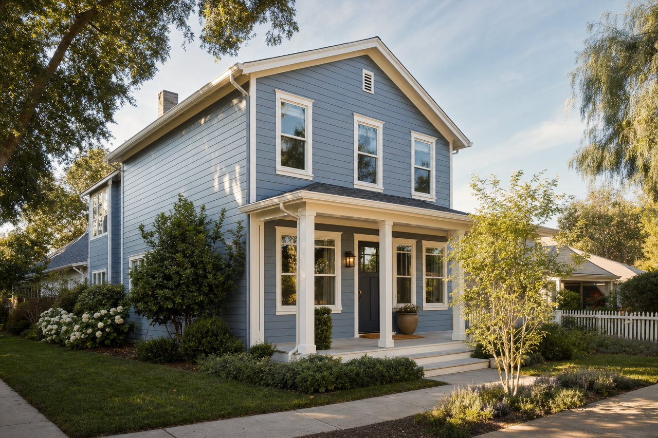 Royal Gray by Valspar on exterior