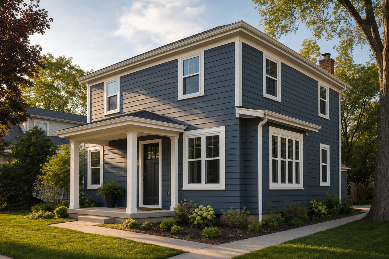 Moon Shade by Valspar on exterior