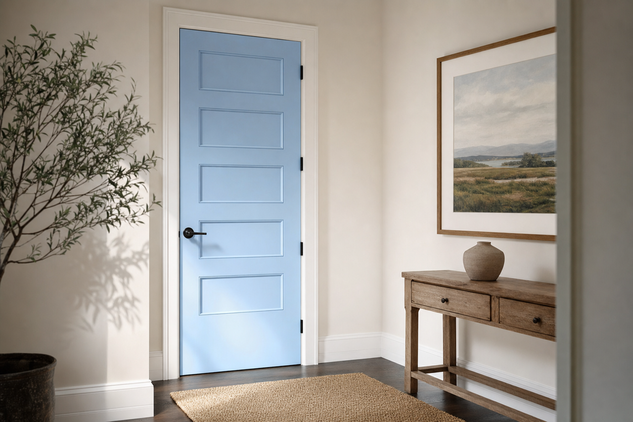 Loyalty by Valspar on interior-doors