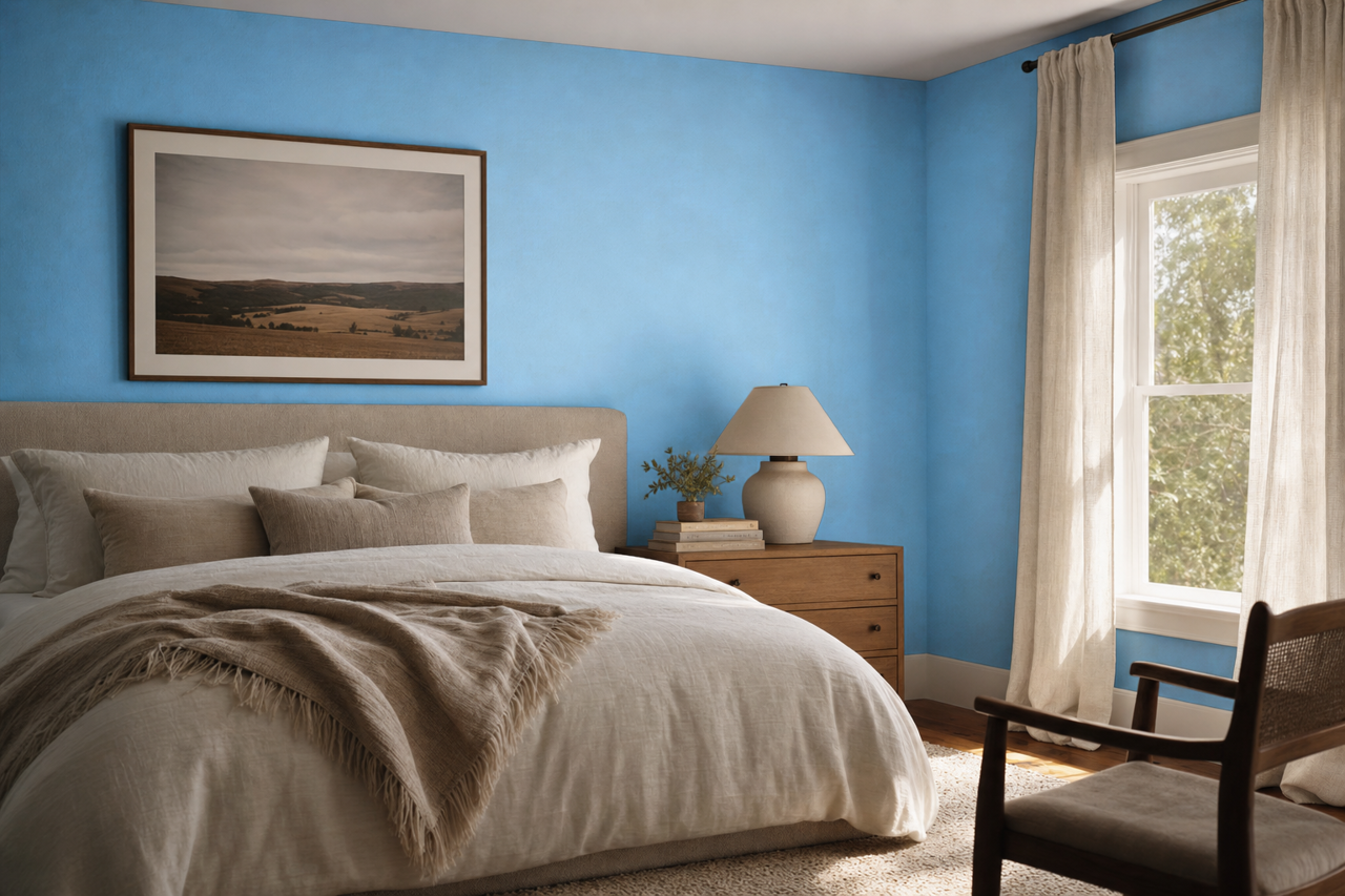 Skyscape by Valspar on interiors