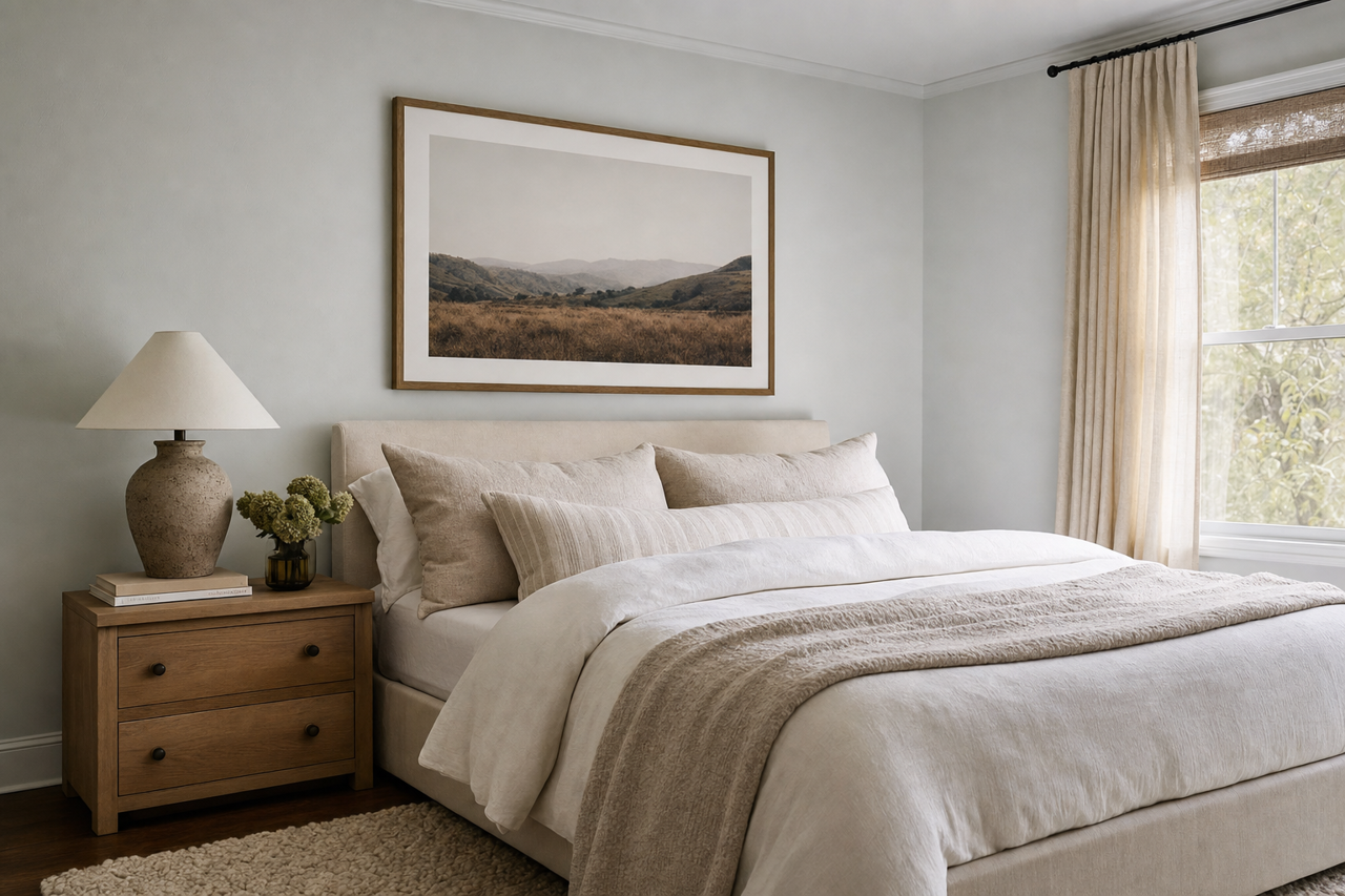 Pelican by Valspar on interiors