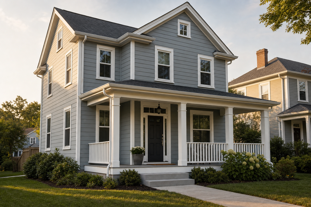 Sharkfin by Valspar on exterior