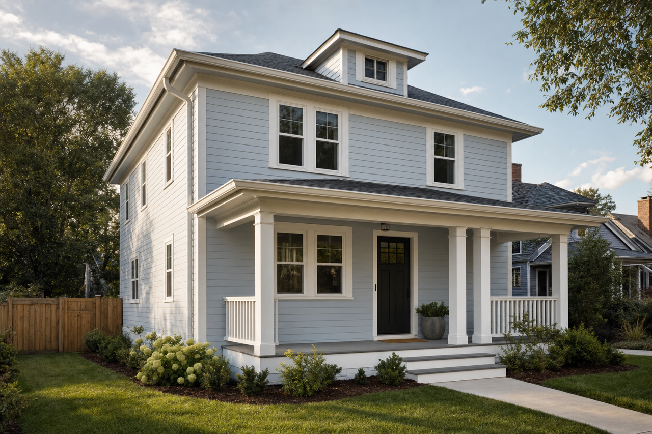 Shark Loop by Valspar on exterior