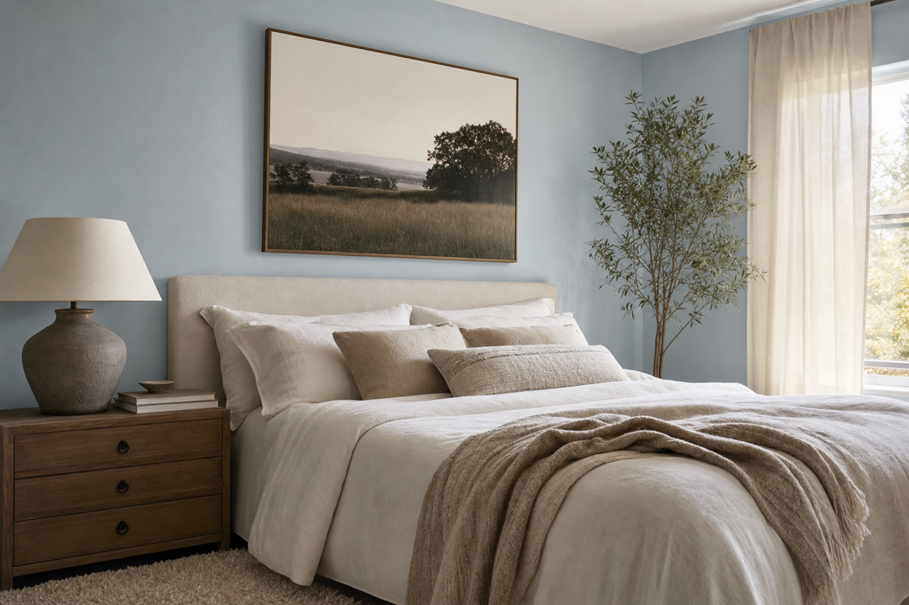 Shark Loop by Valspar on interiors