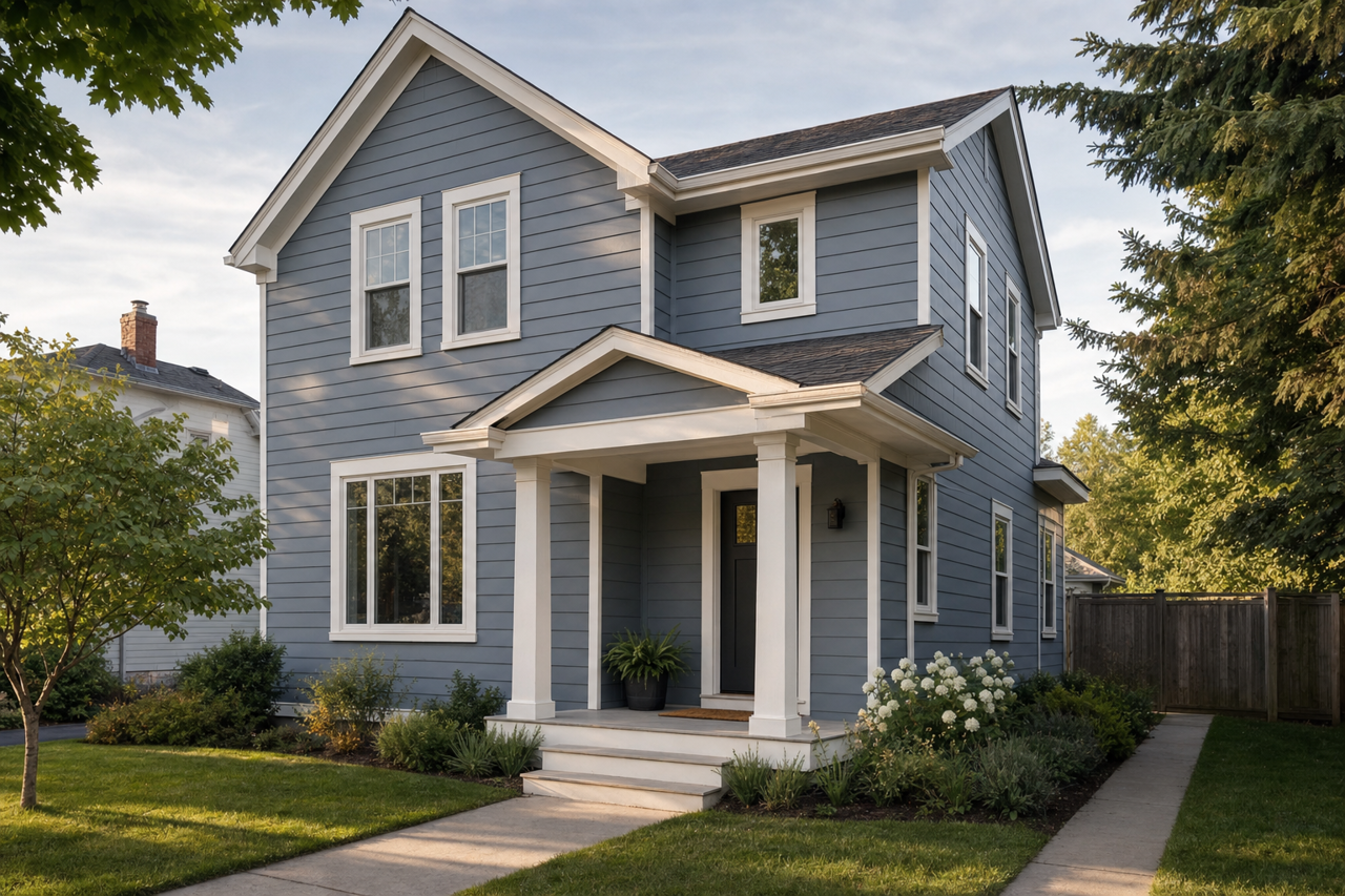 Magnet Dapple by Valspar on exterior