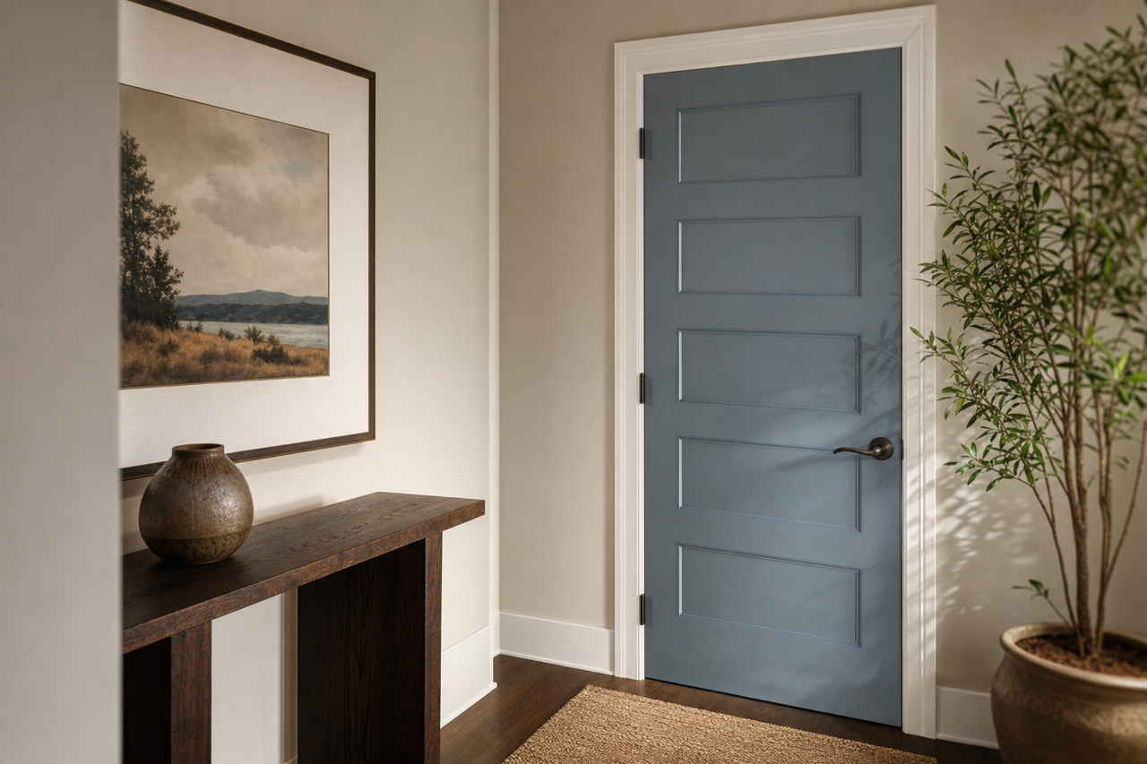 Magnet Dapple by Valspar on interior-doors