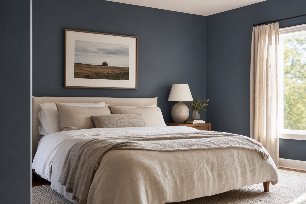 Night View by Valspar on interiors