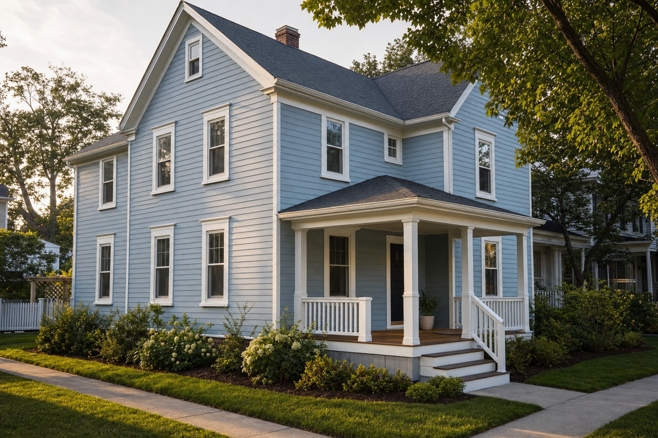 Nostalgia by Valspar on exterior