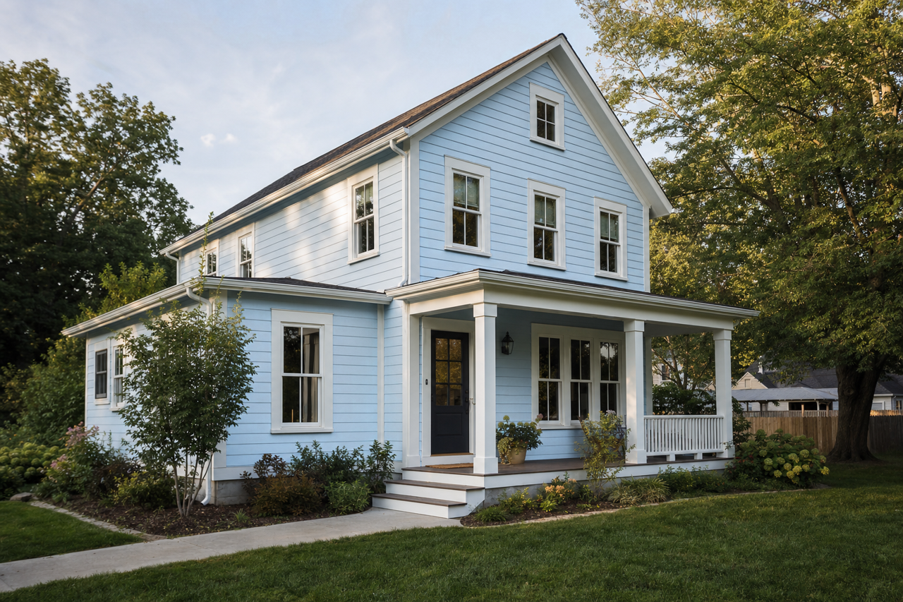 Escape by Valspar on exterior