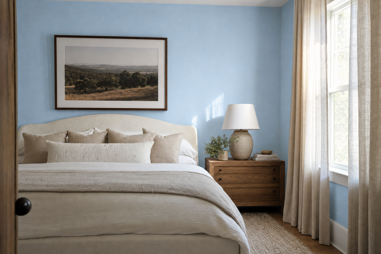 Breezy by Valspar on interiors