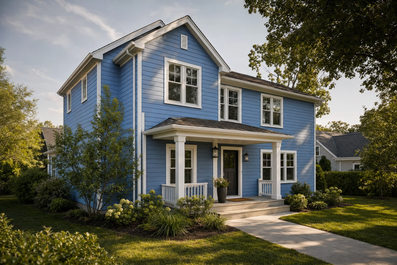 Wellspring by Valspar on exterior