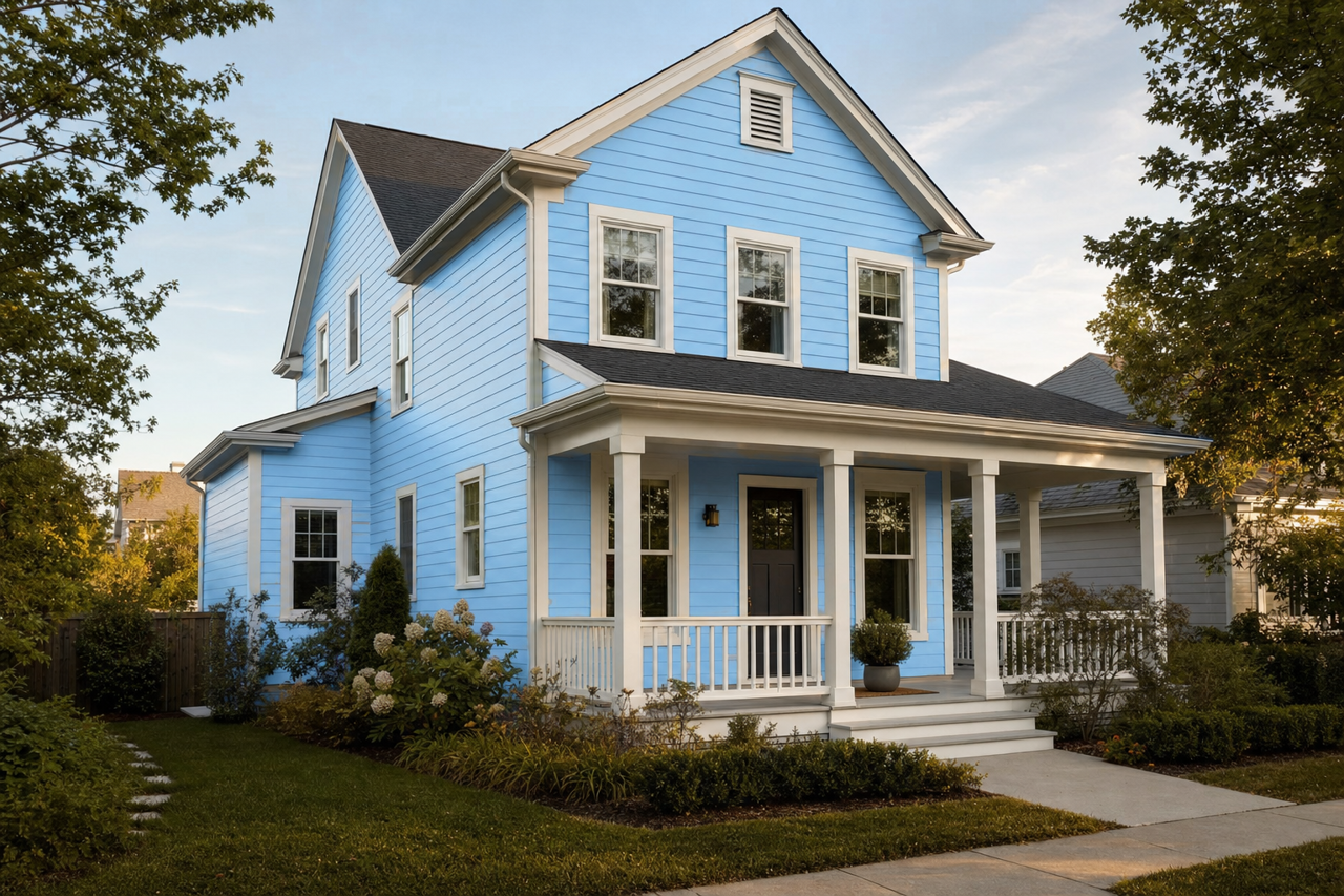Slumber by Valspar on exterior