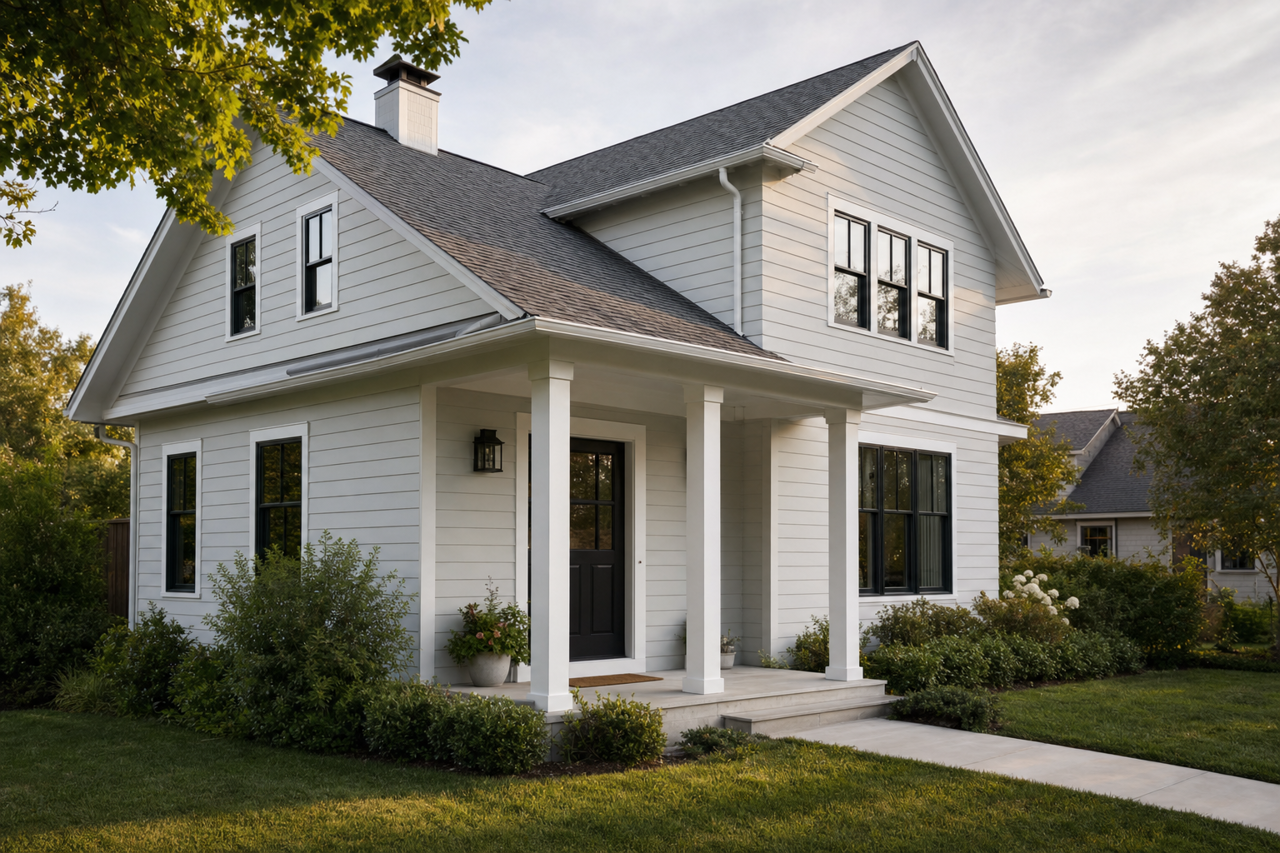 Bay Waves by Valspar on exterior