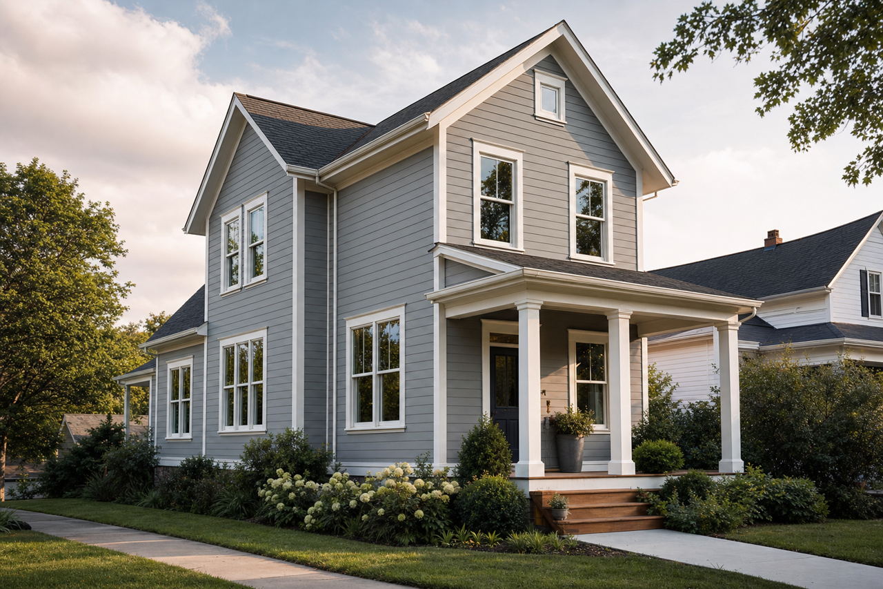City Storm by Valspar on exterior