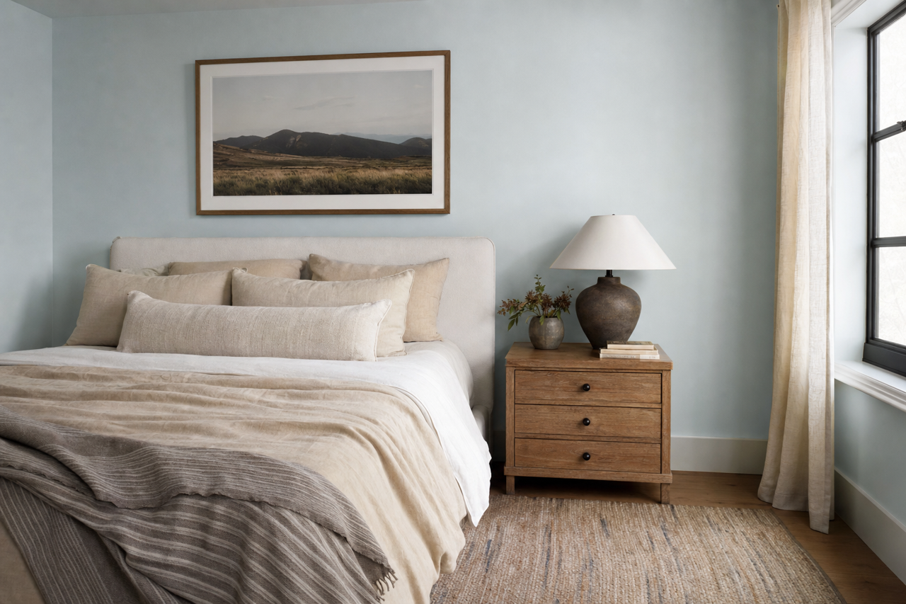 Rising Tide by Valspar on interiors