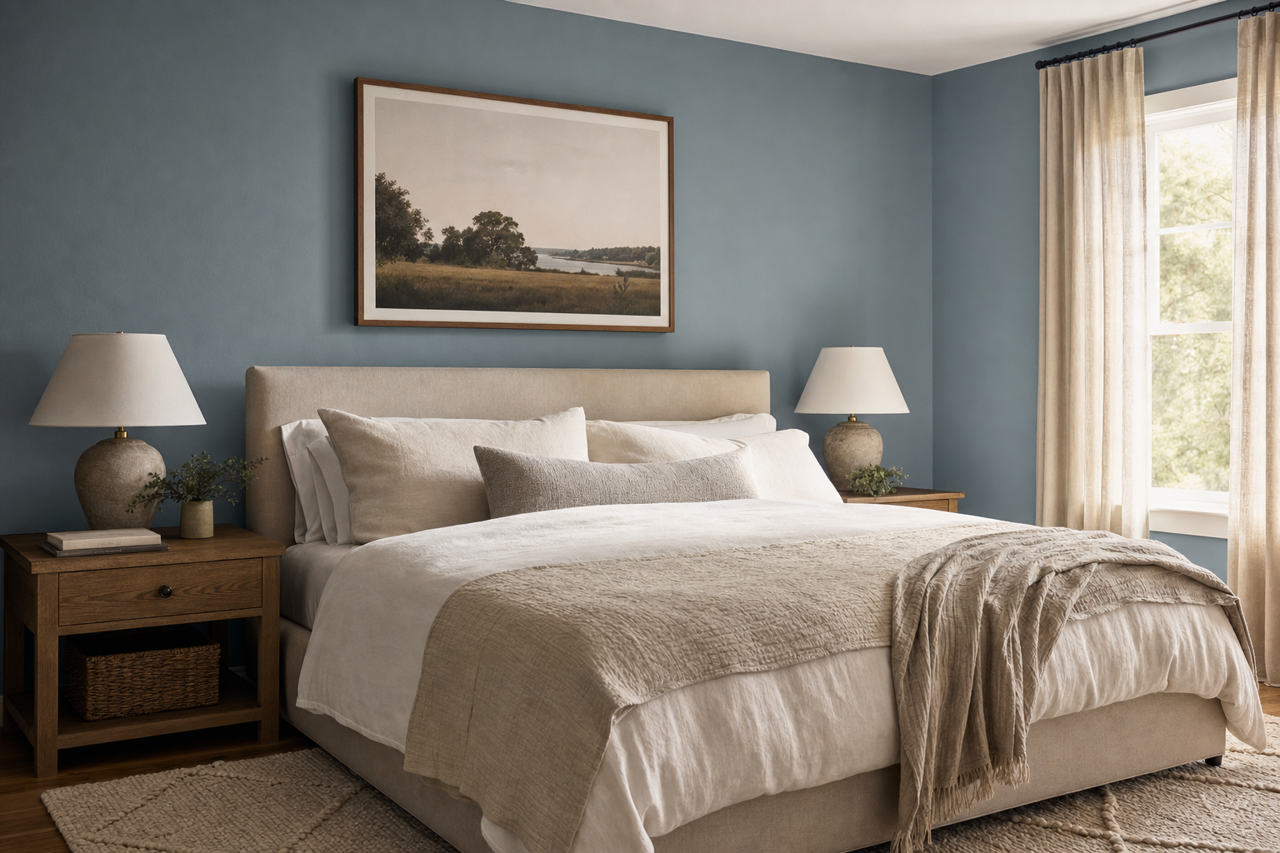 Brookside by Valspar on interiors
